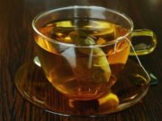 Chá de cavalinha com hibisco